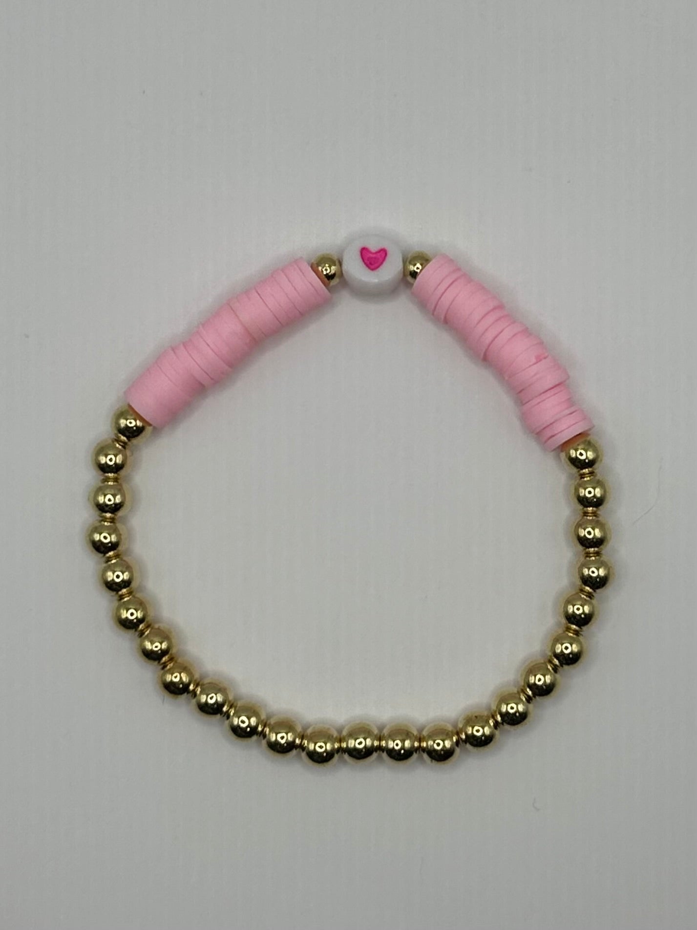 Golden heart bracelets